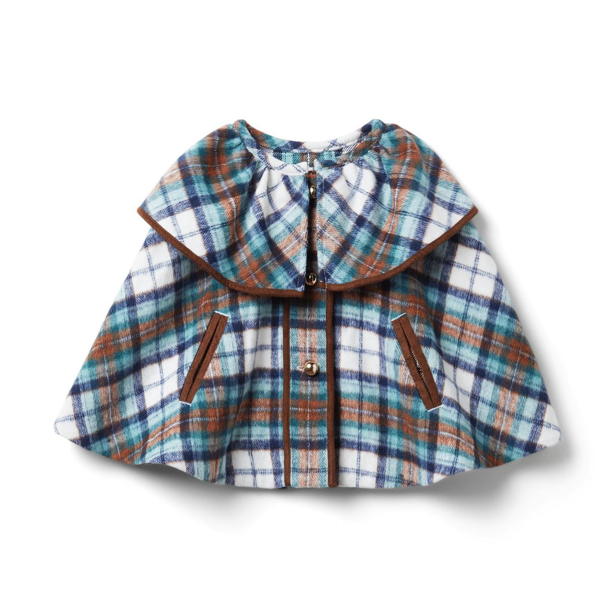 Plaid Ruffle Cape | Janie and Jack