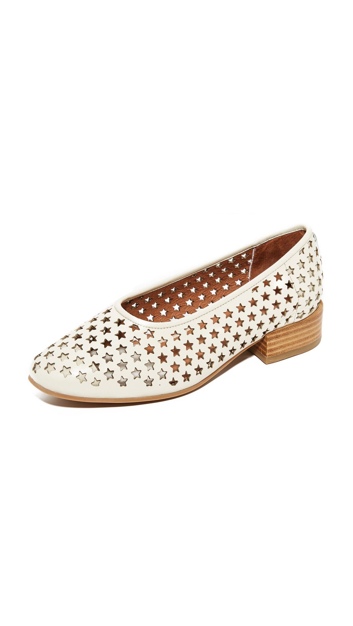 Luella Star Perforated Heels | Shopbop