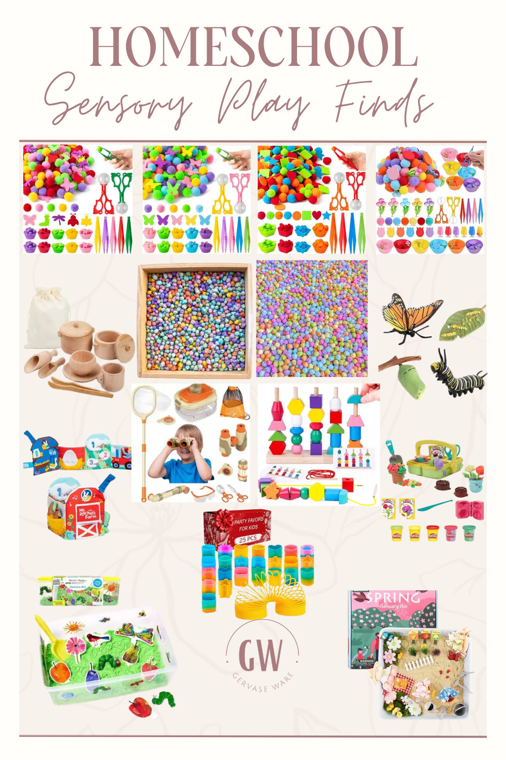 🌈 Homeschool Sensory Play Finds ✨

Fun, engaging sensory activities that encourage creativity, learning, and hands-on play—all while keeping little learners entertained! 🎨🧩


 

 #LTKBaby #LTKKids