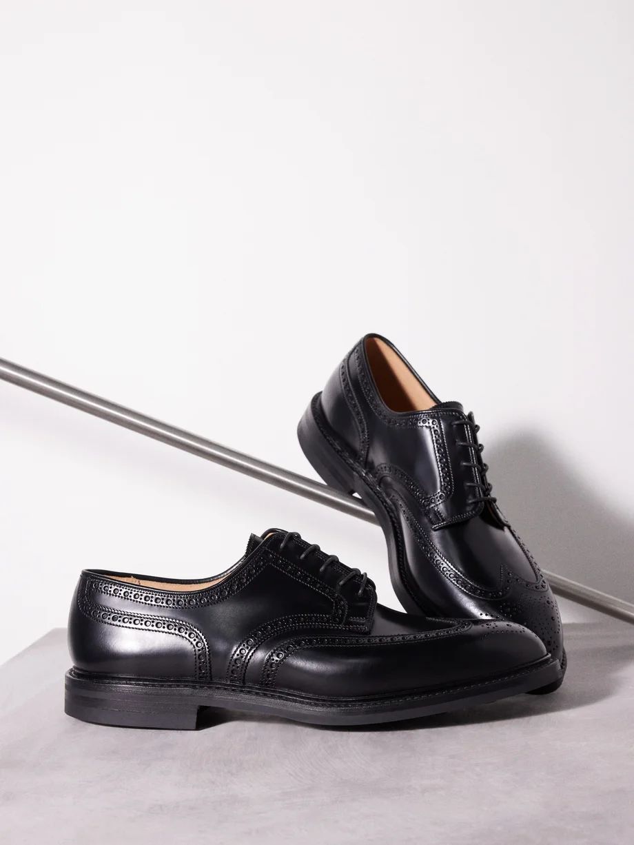 Pembroke leather brogue shoes | Crockett & Jones | Matches (US)