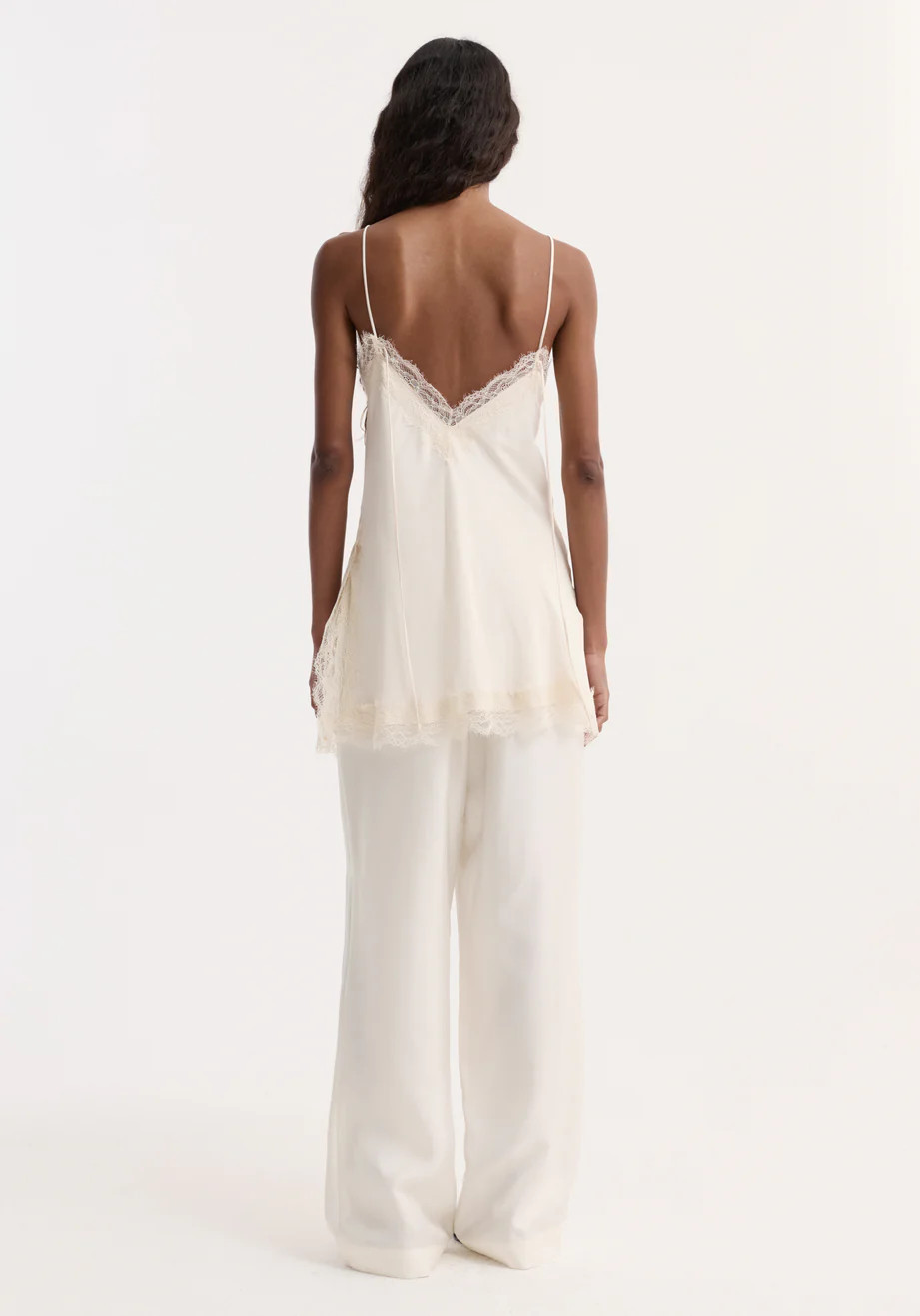 lace camisole | off white | Rohe