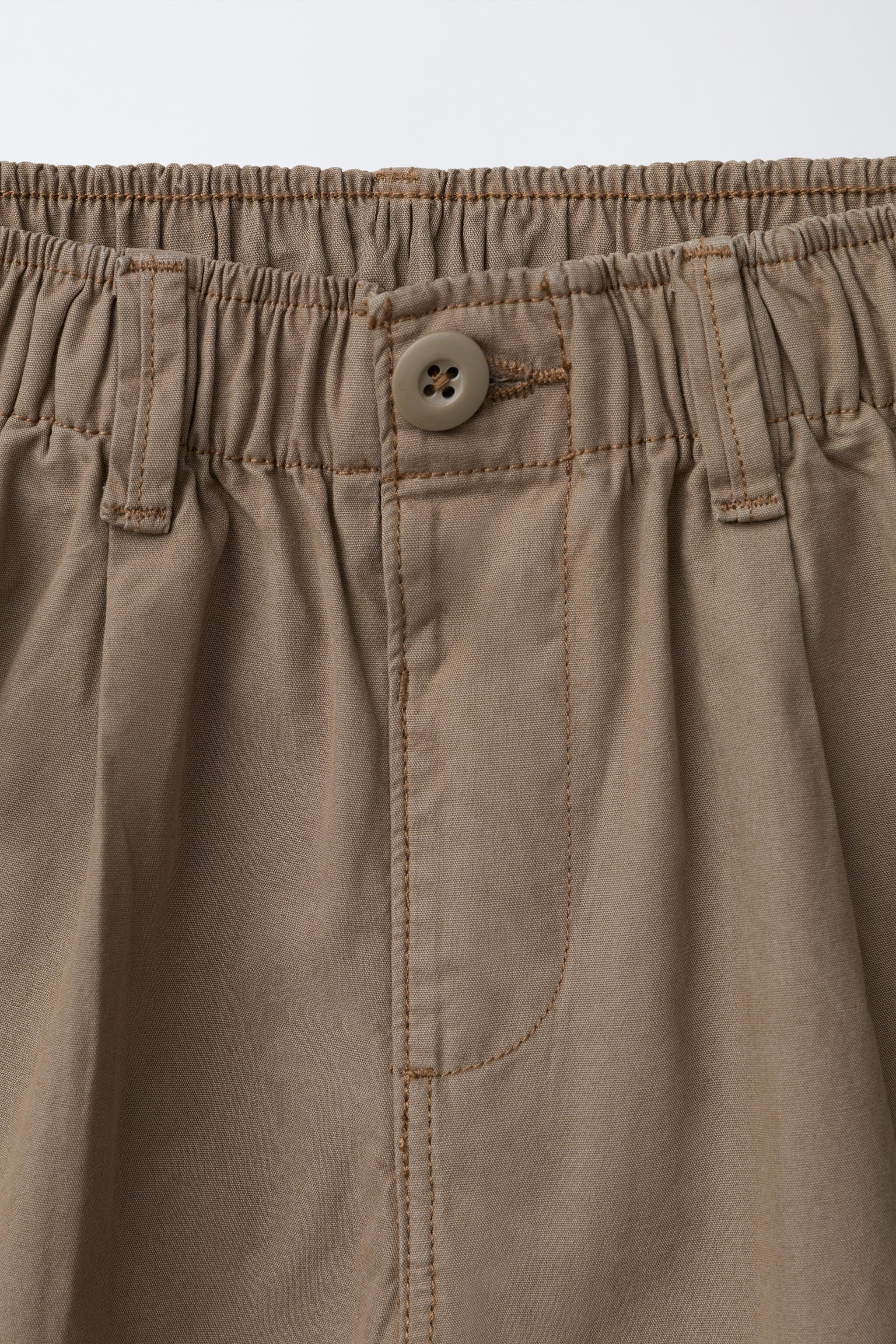 BALLOON ELASTIC SHORTS | Zara US
