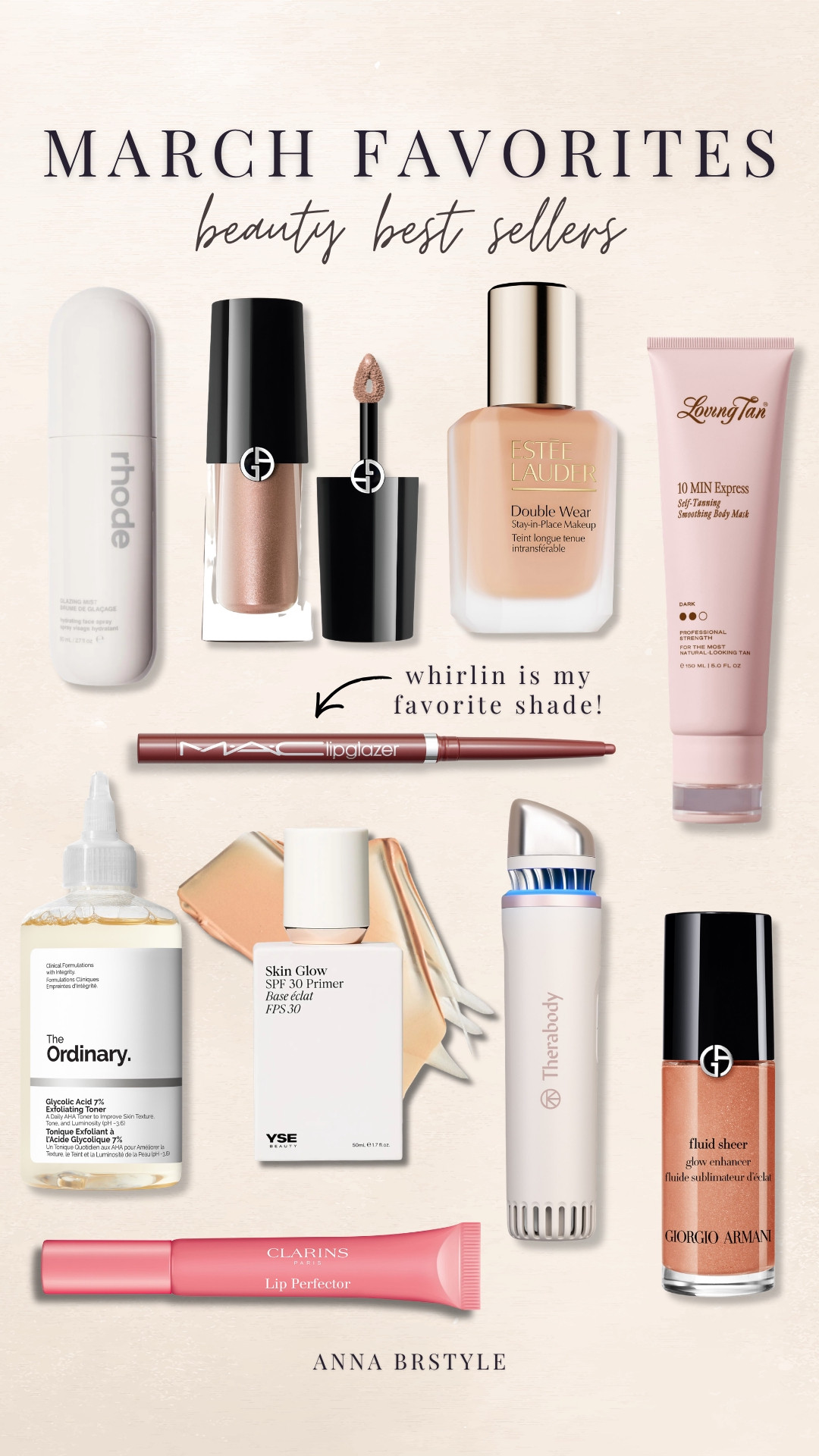 March beauty favorites that are so good I keep repurchasing, these are the products I reach for daily for that effortless, glowy look. A mix of skincare, makeup, and self tan that actually work and are worth the hype.

march beauty favorites, beauty best sellers, everyday makeup routine, glowy skin products, skincare favorites, makeup must haves, self tan favorites, beauty routine staples, clean girl makeup, spring beauty finds, annabrstyle

#LTKBeauty #LTKselfcare #LTKOver40