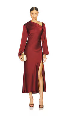 ASTR the Label Catriona Dress in Mulberry from Revolve.com | Revolve Clothing (Global)