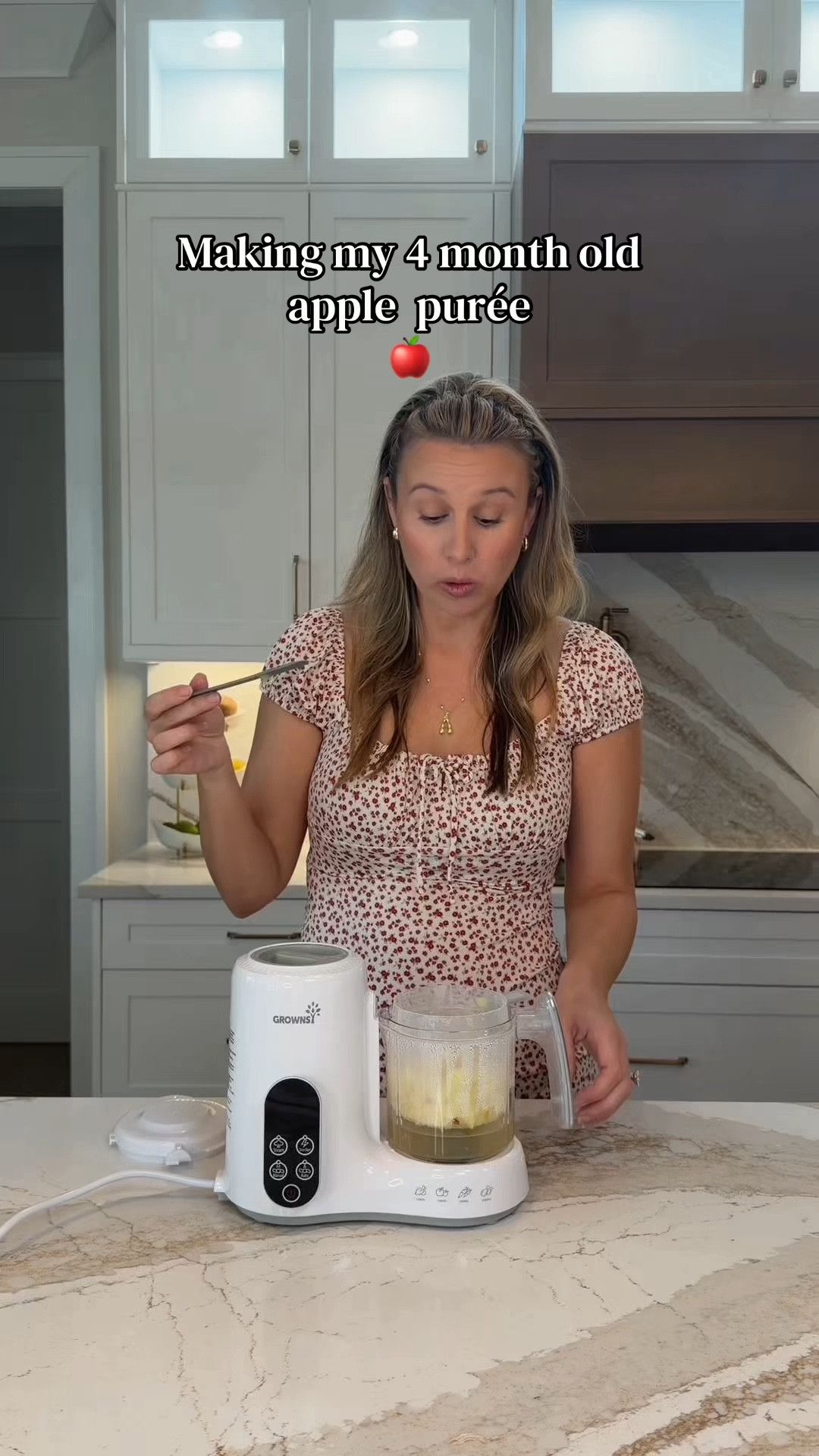 Making apple purée for my 4 month old 🍎

I’ve been trying to make more of her food at home and this just makes it SO easy

✔️ steams + blends all in one
✔️ super quick and easy to clean
✔️ perfect for starting solids
✔️ saves me so much time

I love knowing exactly what she’s eating and it honestly takes no time at all

This has made the whole starting solids phase feel way less overwhelming

#babyfood #startingsolids #babyledweaning #newmommusthaves #babyessentials #momlifehacks #postpartumessentials #momfinds #homemadebabyfood #amazonmoms



#LTKBump #LTKmomlife #LTKBaby