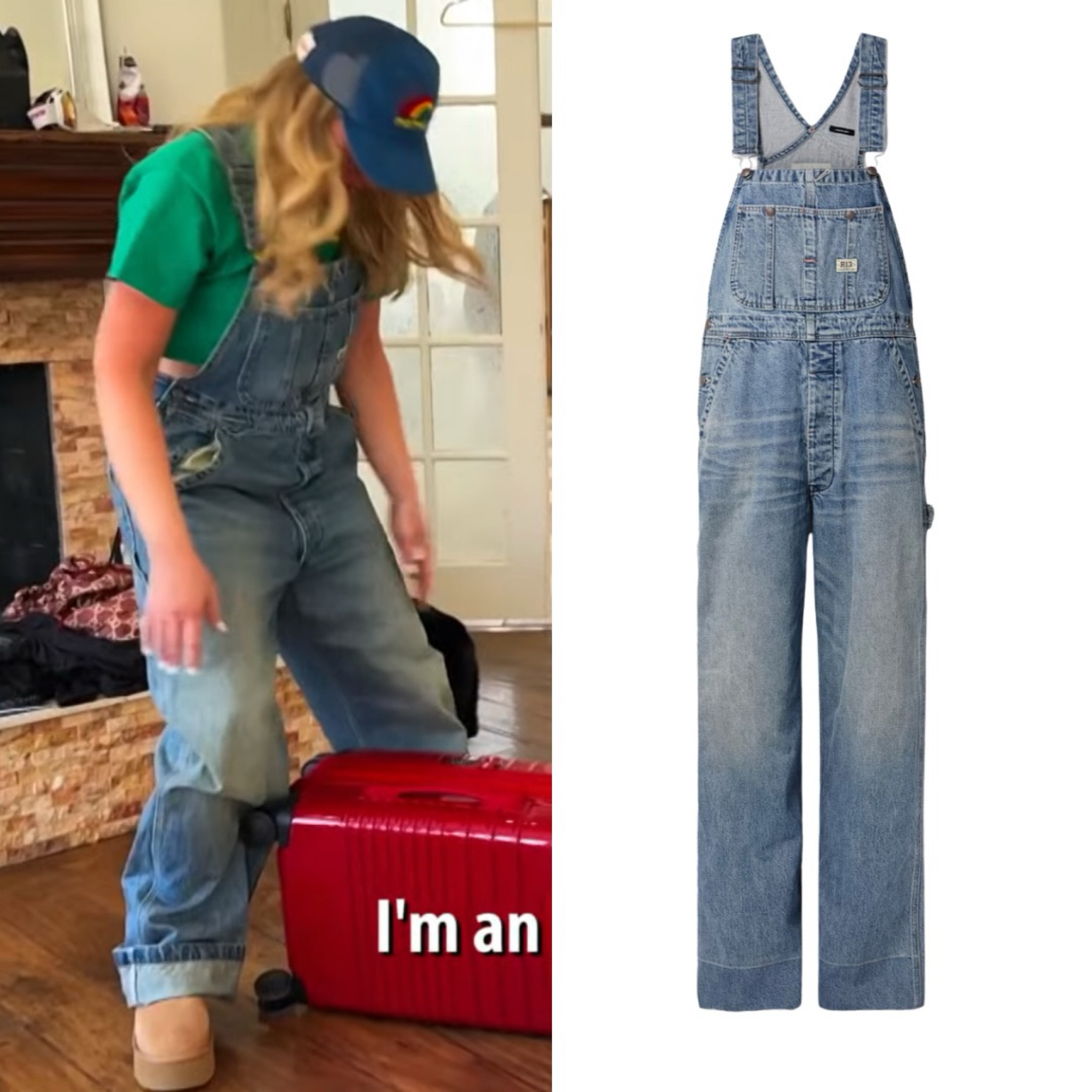 Heather Gay’s Denim Overalls