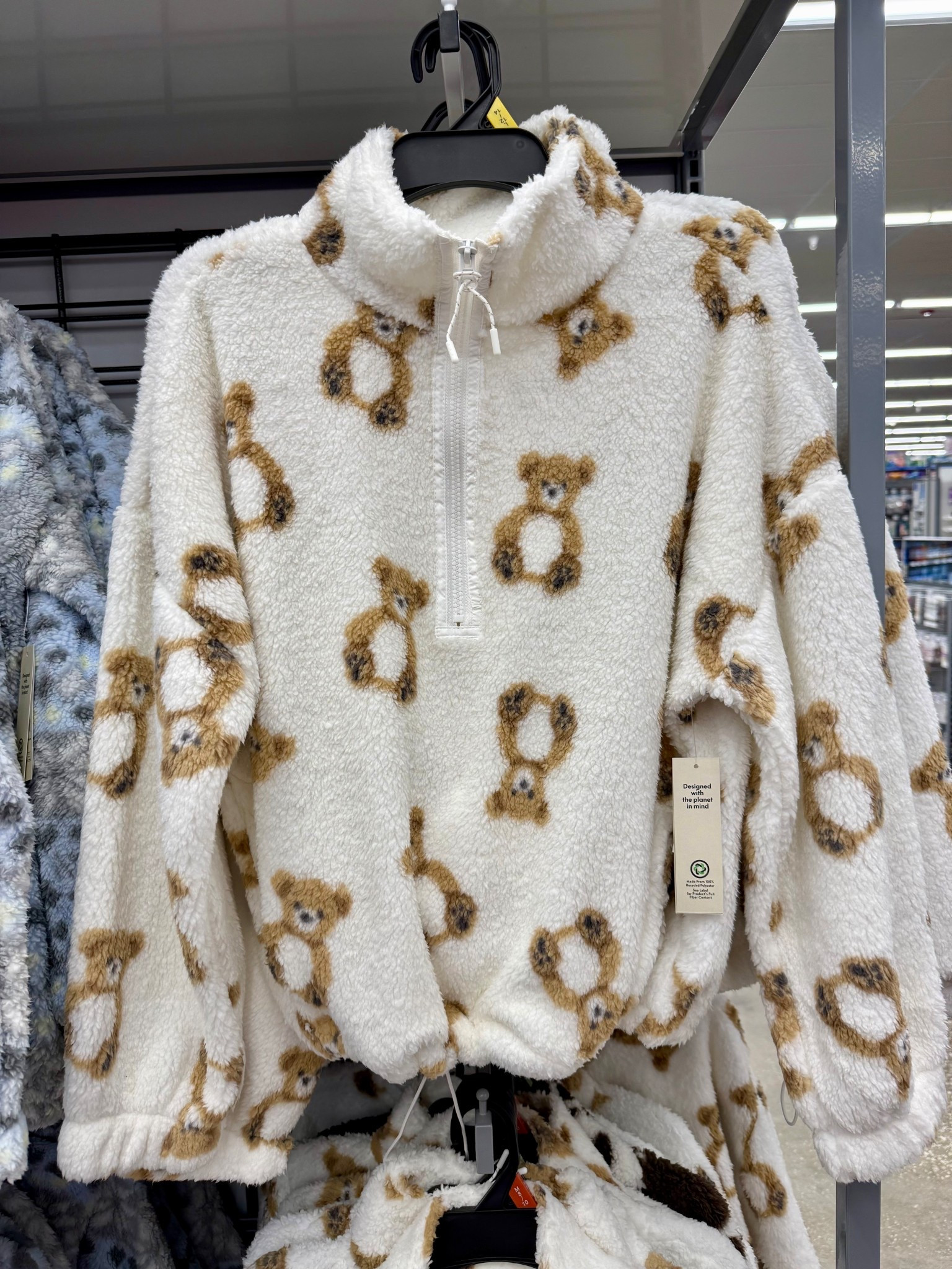Spotted this at Walmart and it’s SO good 🧸
The teddy bear print is super on trend, the half-zip makes it extra cozy, and it’s unbelievably soft.
Comes in a bunch of other colors too — and the price?? Just $10.98. Can’t beat it.

#LTKGiftGuide #LTKHoliday #LTKFindsUnder50