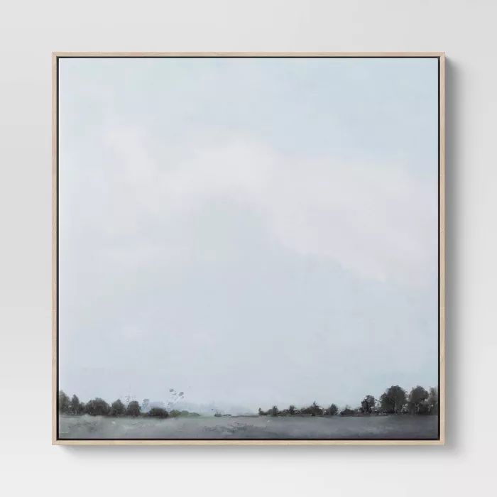 24" x 24" Treeline Framed Canvas - Threshold™ | Target