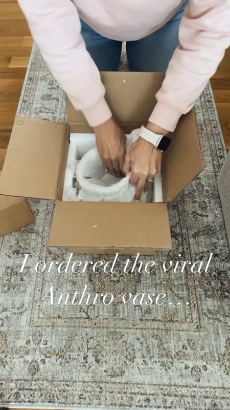 I ordered the viral Anthropologie vase and I’m in LOVE!  I have the size small here. Perfect for a countertop, console table, nightstand, side table, desk, open shelves  

#LTKunder50 #LTKFind #LTKhome