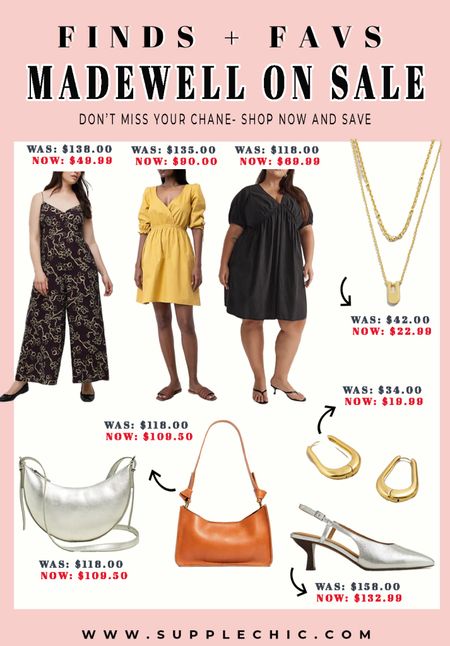 Finds & Favs Madewell Sale 

#LTKmidsize #LTKfindsunder100 #LTKSpringSale