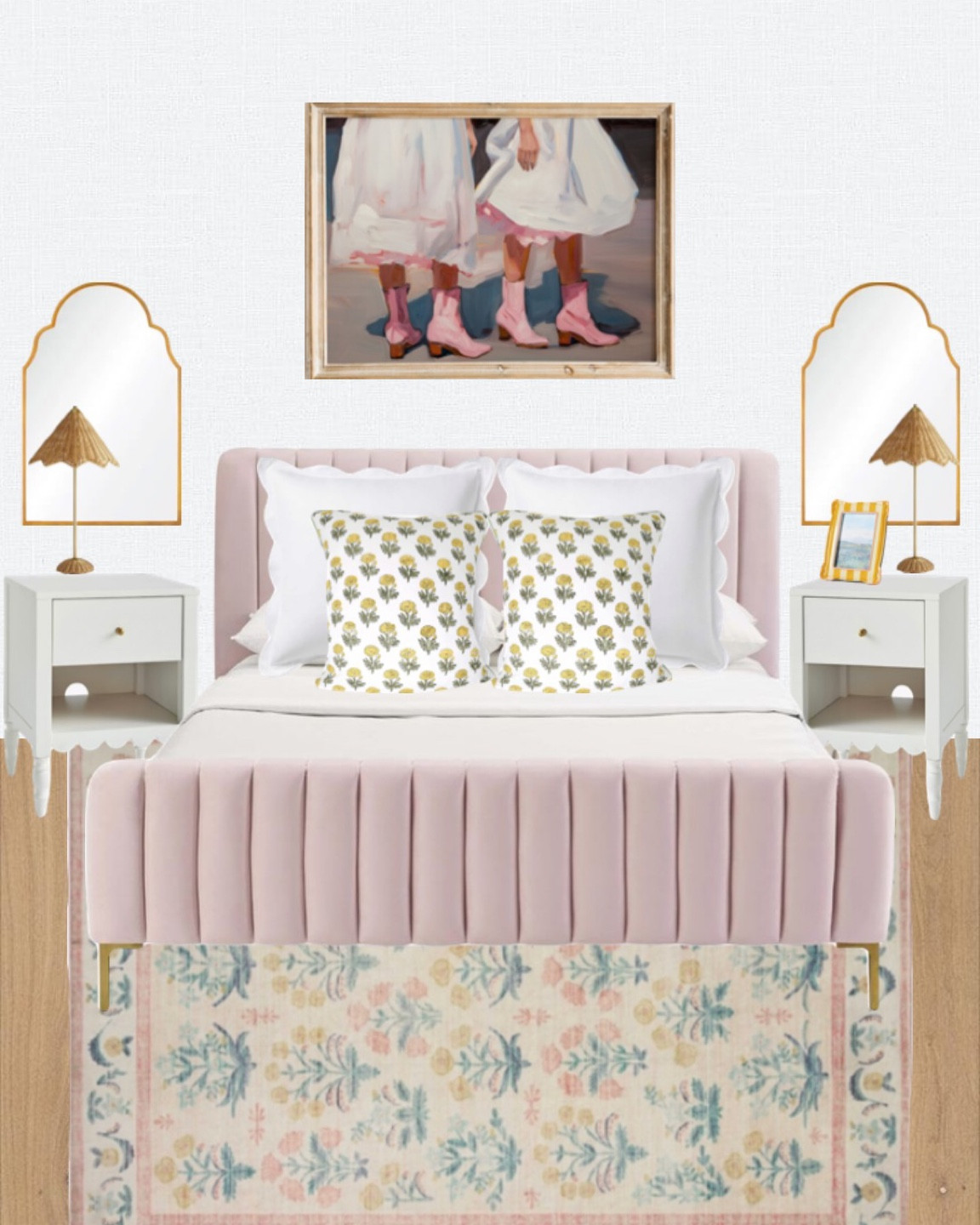 Pink & yellow room🫶

#LTKhome #LTKU #LTKFind