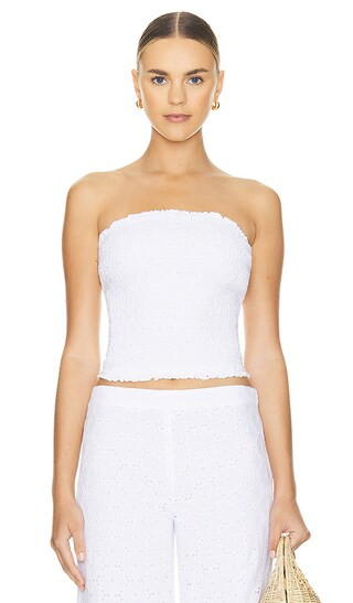 Loretta Top in White | Revolve Clothing (Global)