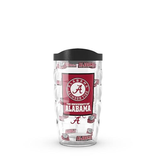 Tervis Alabama Crimson Tide - Overtime Made in USA Double Walled Insulated Tumbler Travel Cup Keeps Drinks Cold & Hot, 10oz, Classic | Amazon (US)