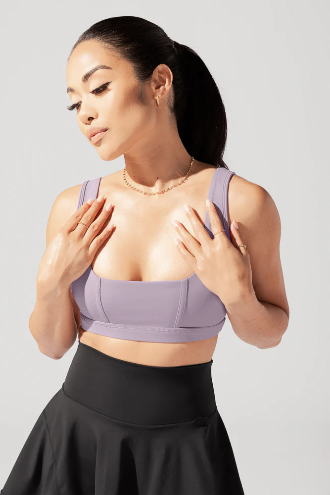 Corset Bra - Dusty Mauve | POPFLEX