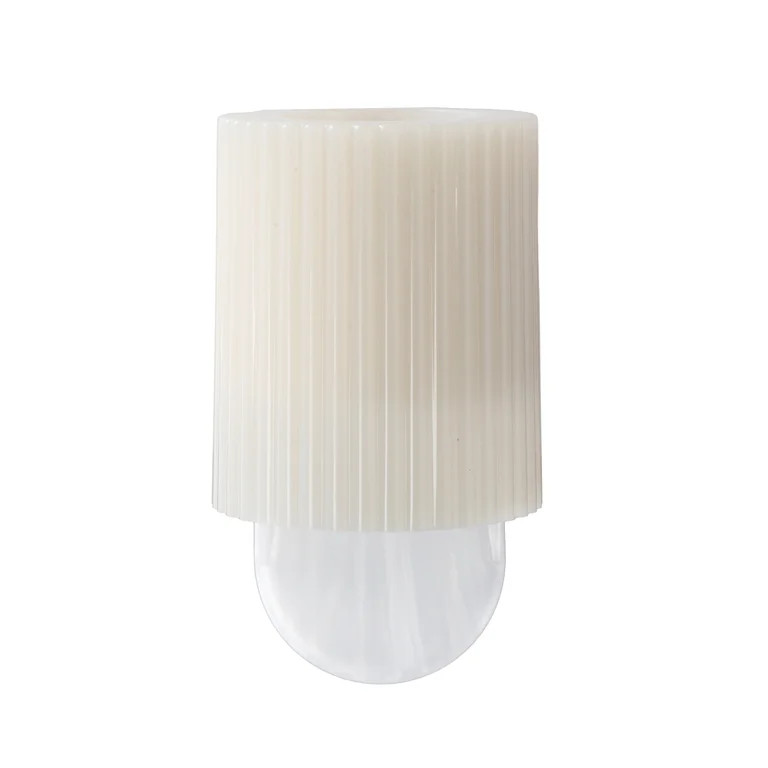 Mainstays Aroma Accents LED Fragrance Plug-in, Ribbed Texture, Papyrus Beige | Walmart (US)