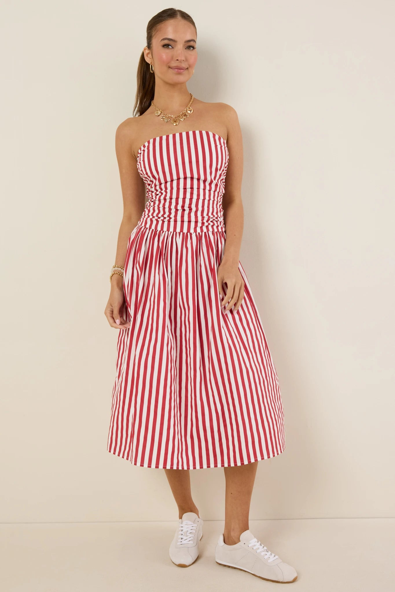 Jaylen Dress- Red | Avara