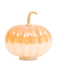 10x9 Led Glass Pumpkin | TJ Maxx