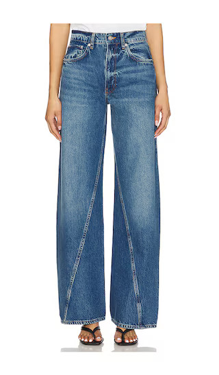 Brie Wide Leg in Aegean Blue | Revolve Clothing (Global)