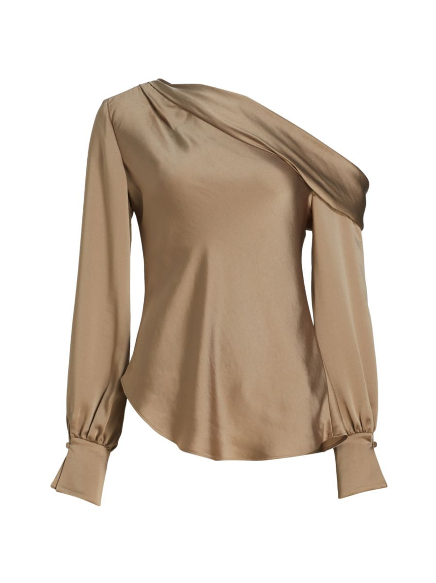Jonathan Simkhai Alice One-Shoulder Top | Saks Fifth Avenue