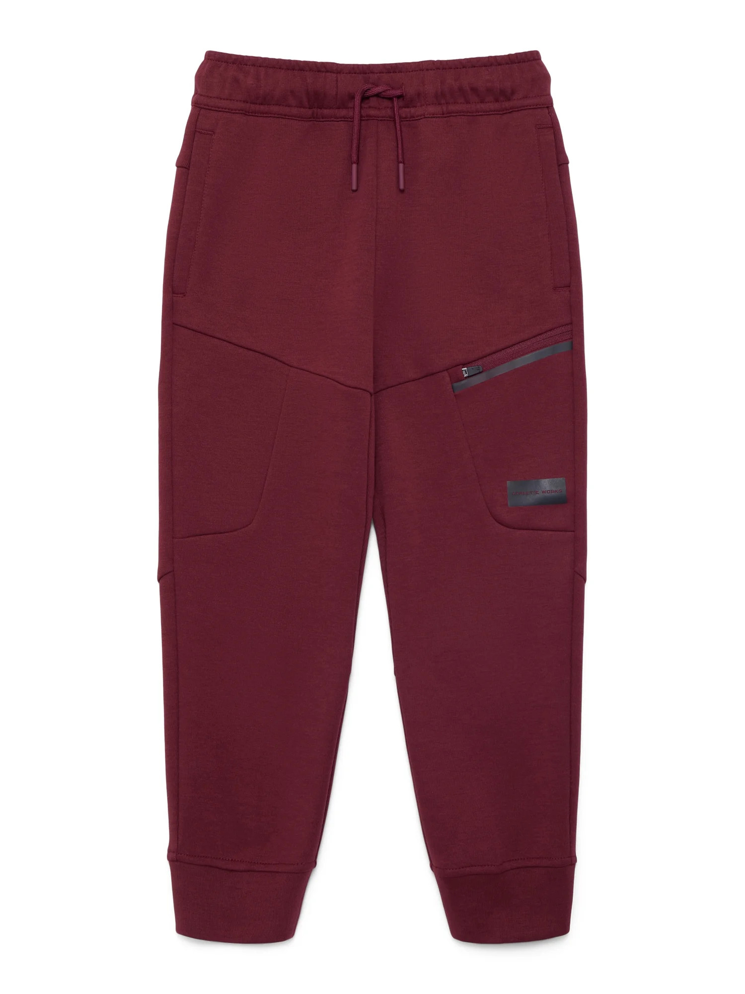 Athletic Works Boys Double Knit Jogger Pants, Sizes 4-18 & Husky | Walmart (US)