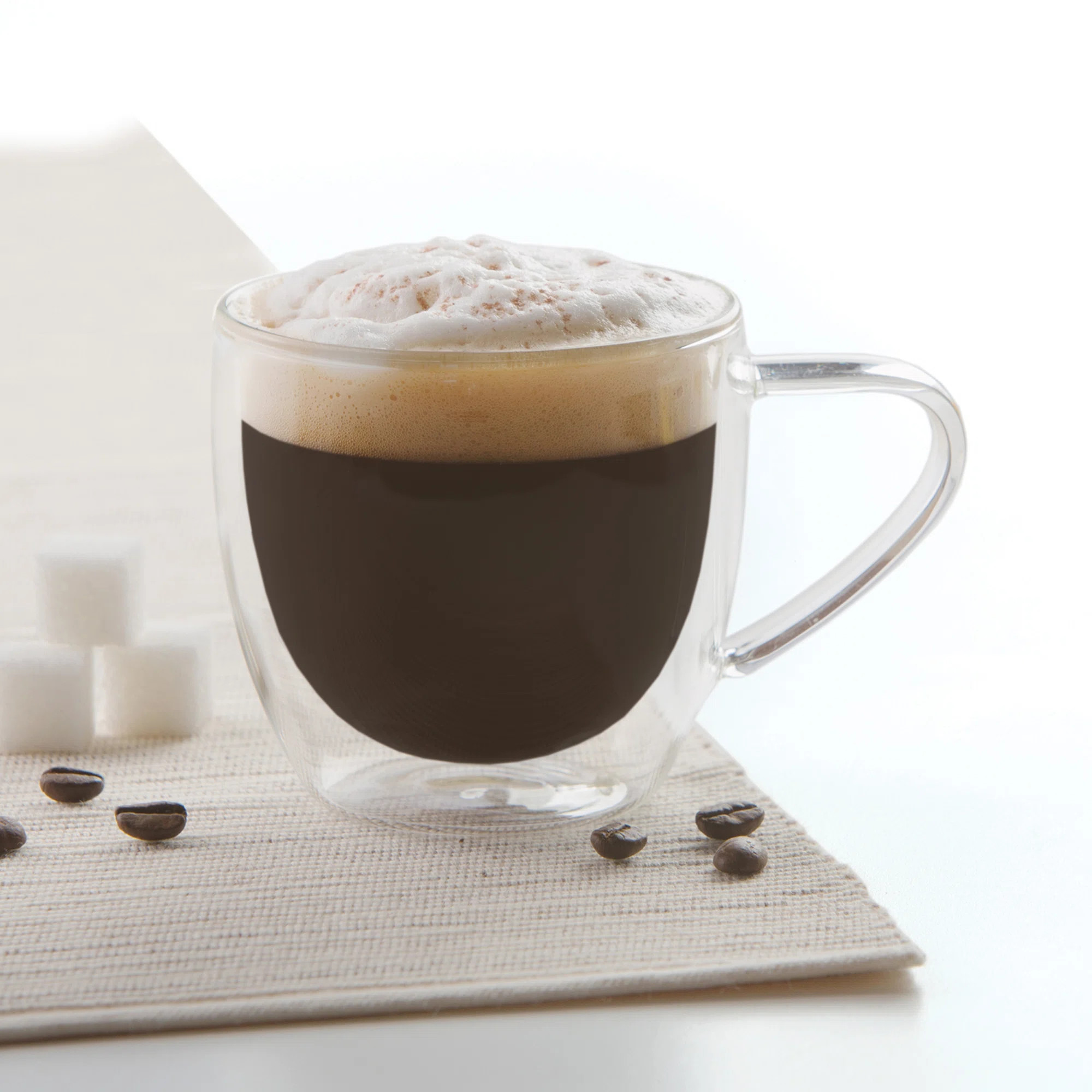 Soloman Double Wall Cappuccino Cup (Set of 4) | Wayfair North America