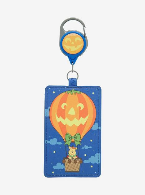 Loungefly Disney Winnie the Pooh Jack-o-Lantern Hot Air Balloon Retractable Lanyard - BoxLunch Ex... | BoxLunch