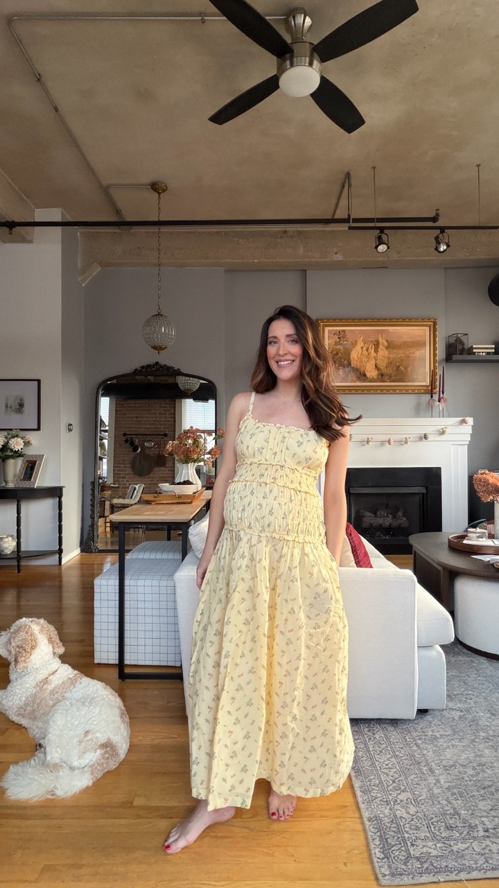 Darling little butter yellow dress from @abercrombie 25% off with code AFLTK! 

#LTKBump #LTKSpringSale #LTKootd