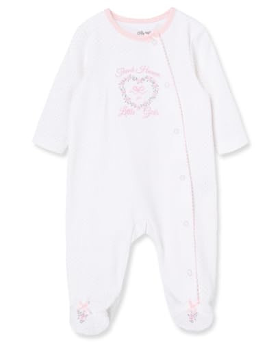 Little Me Baby Girl Newborn Thank Heaven Footie, Pink, Newborn | Amazon (US)