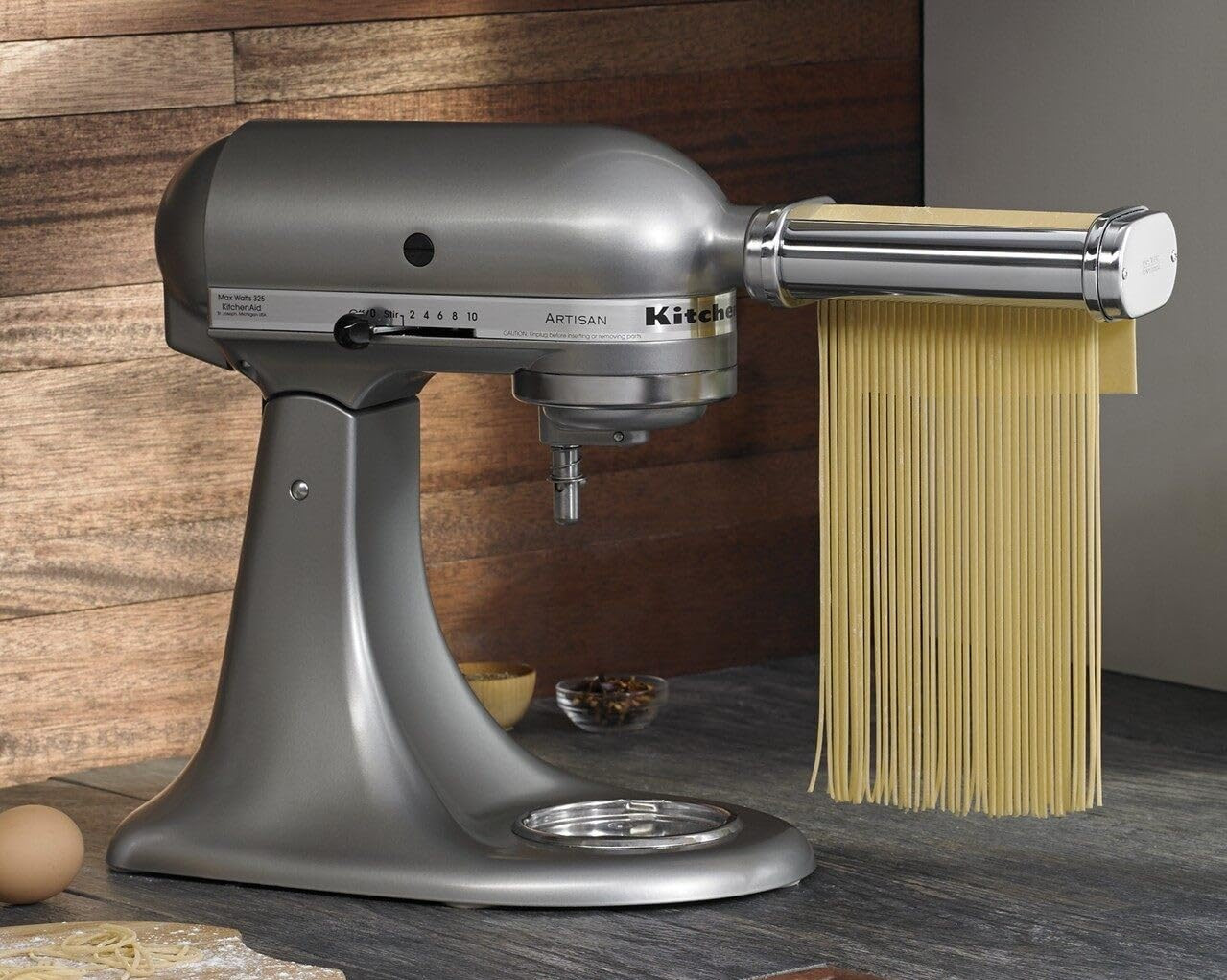 KitchenAid Stand Mixer Attachment, KSMPRA 3-Piece Pasta Roller & Cutter Set | Amazon (US)