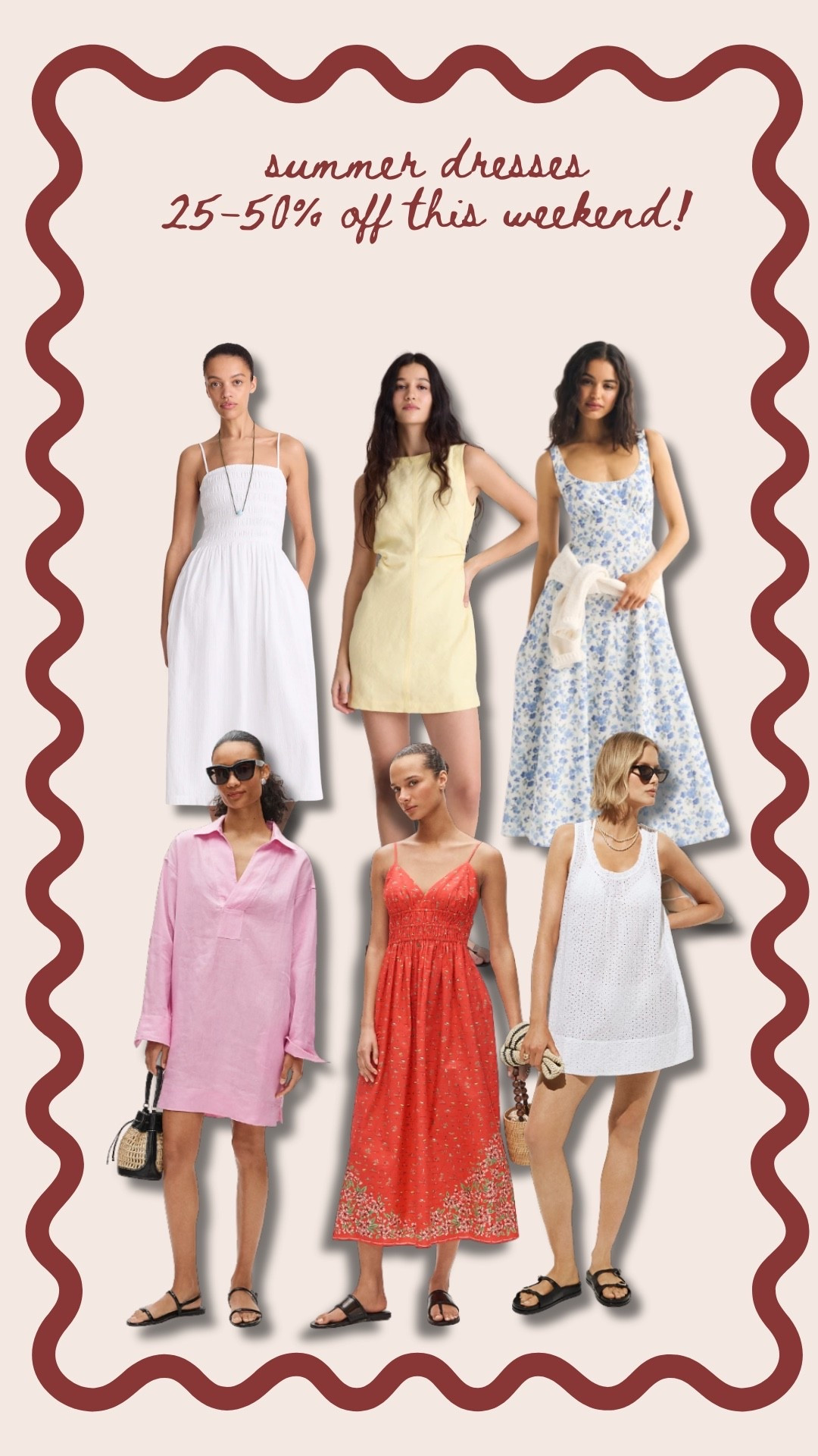 so many dresses 25-50% off this weekend! ❤️

#LTKootd #LTKSaleAlert #LTKSeasonal