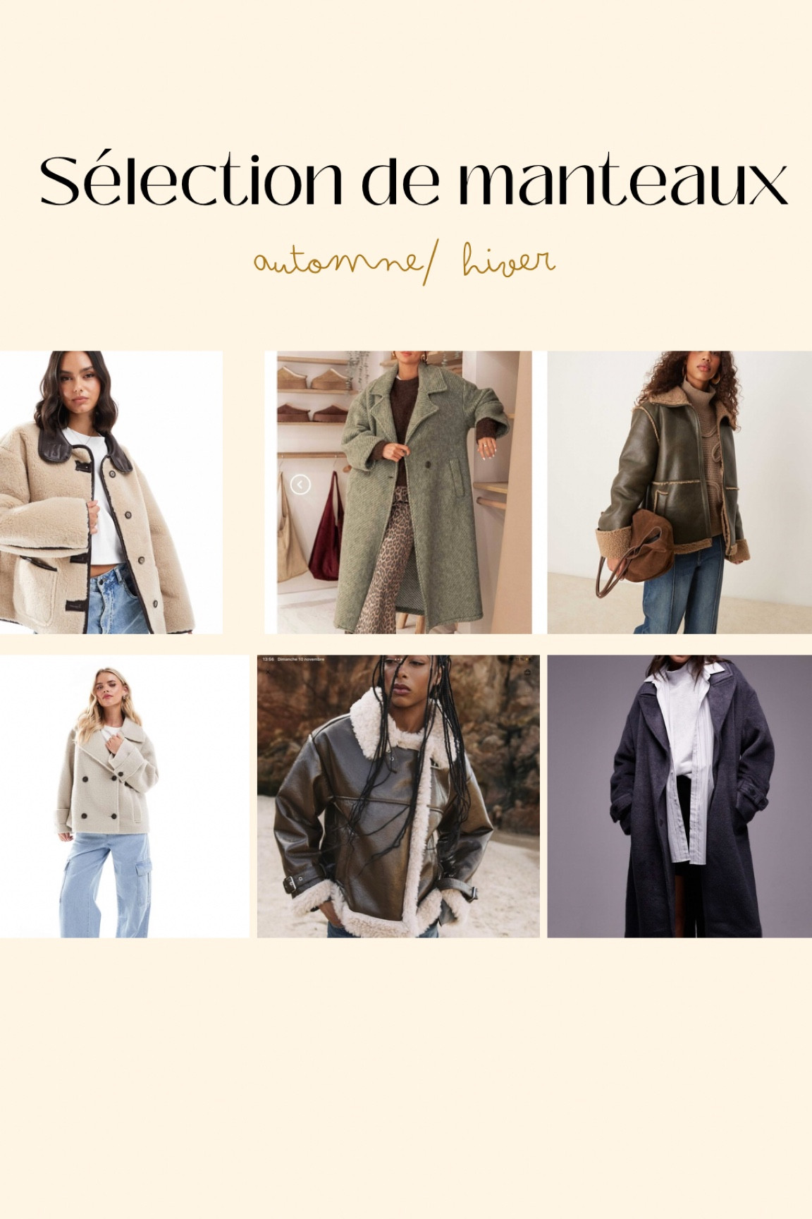 Sélection de manteaux // Automne-hiver

#LTKstyletip #LTKfrance #LTKwinter