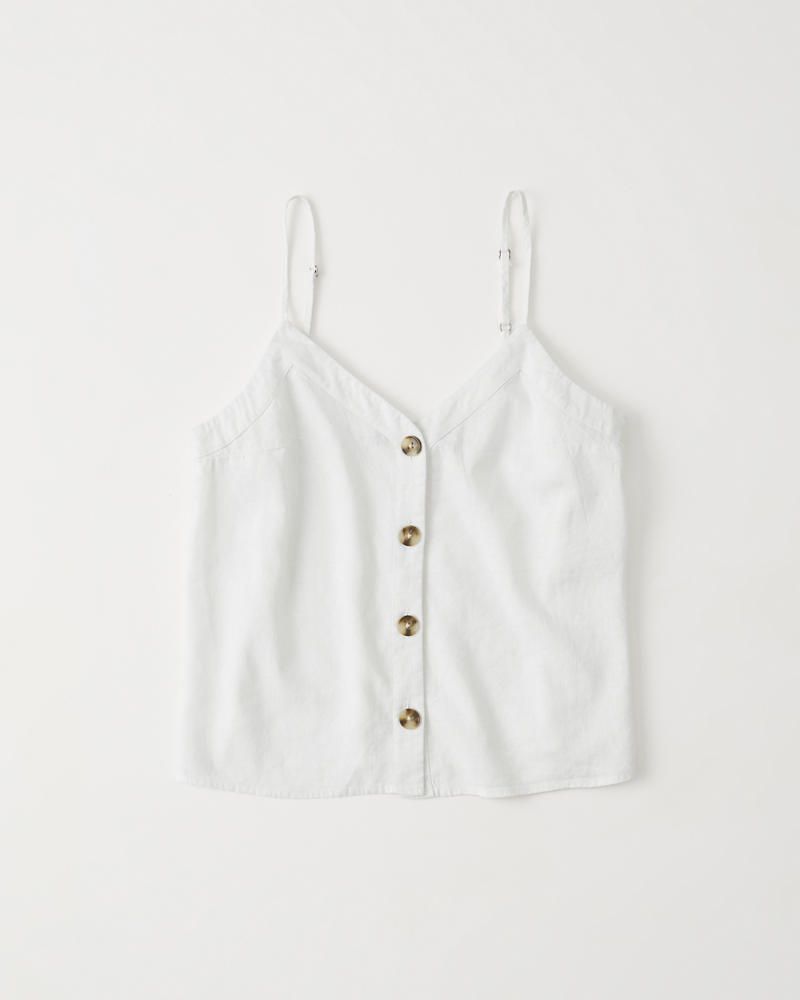 Button-Up Cami | Abercrombie & Fitch US & UK