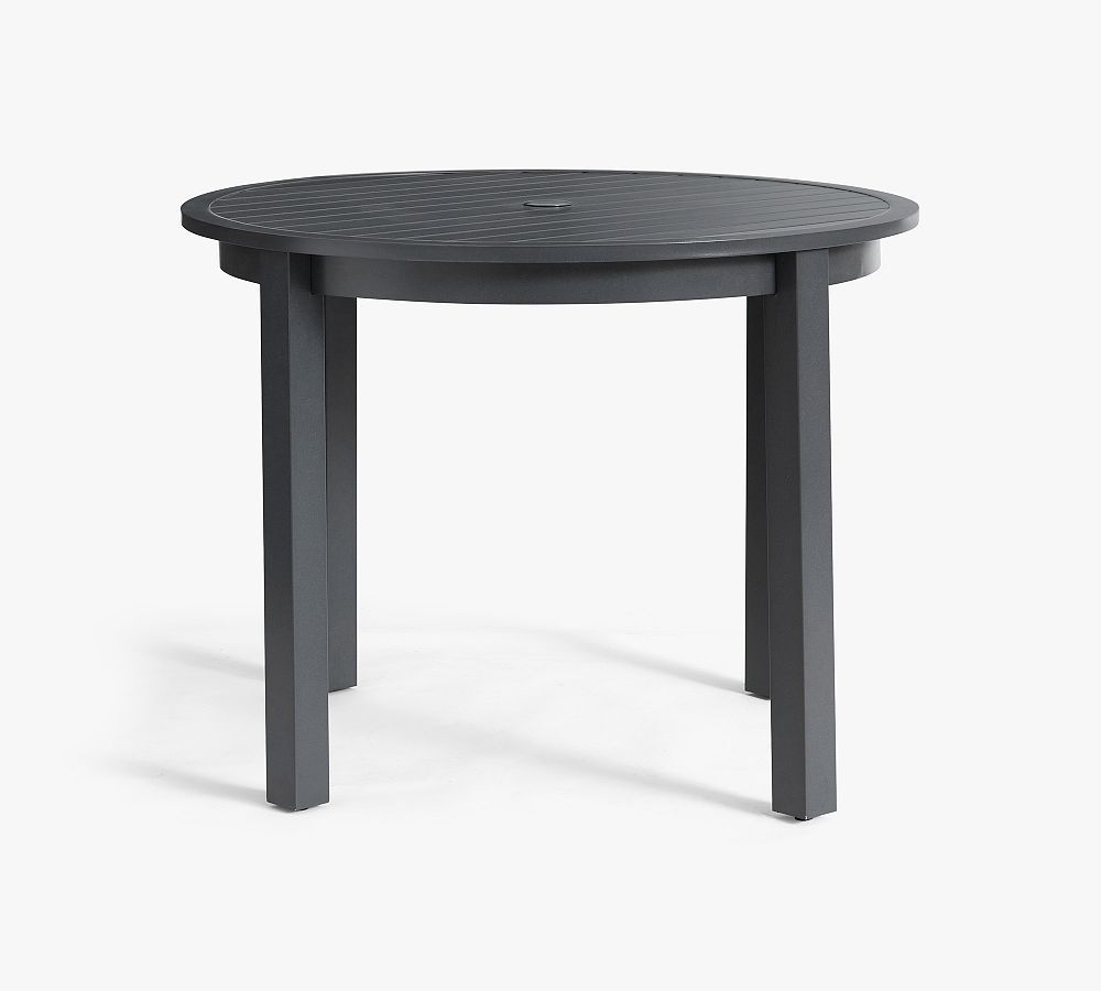 Indio Metal Round Outdoor Dining Table (40"-60") | Pottery Barn (US)