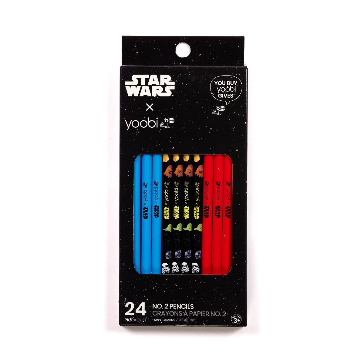 24pk No.2 Star Wars Pencils - Yoobi™ | Target