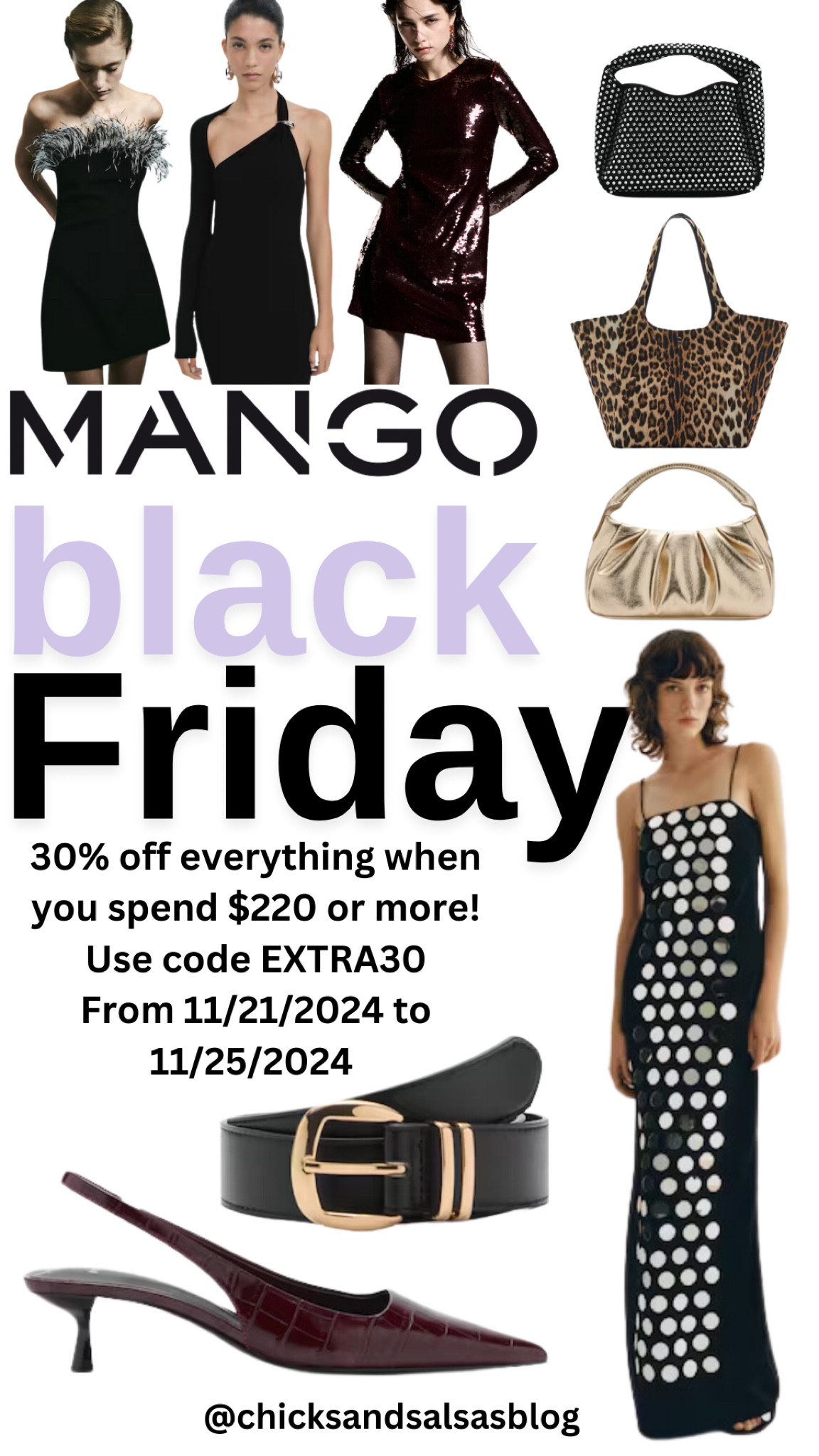 Amazing deals kick off today with Mango. Check out their black Friday sale before they sell out.

#LTKHoliday #LTKParties #LTKSaleAlert