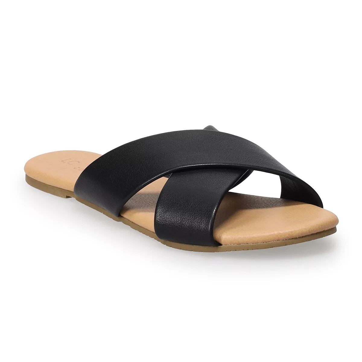 LC Lauren Conrad Crossband Women's Sandals | Kohl's
