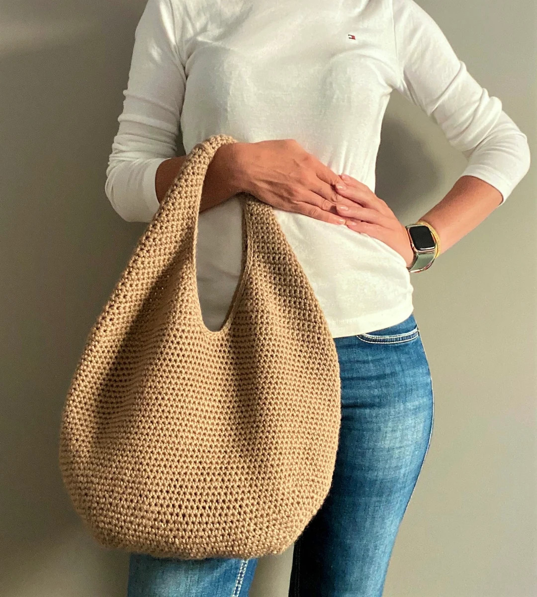 CROCHET PATTERN ALBA Crochet Bag Pattern Wool Bag Crochet Purse Woman Bag Shopping Bag Summer Bag... | Etsy (US)