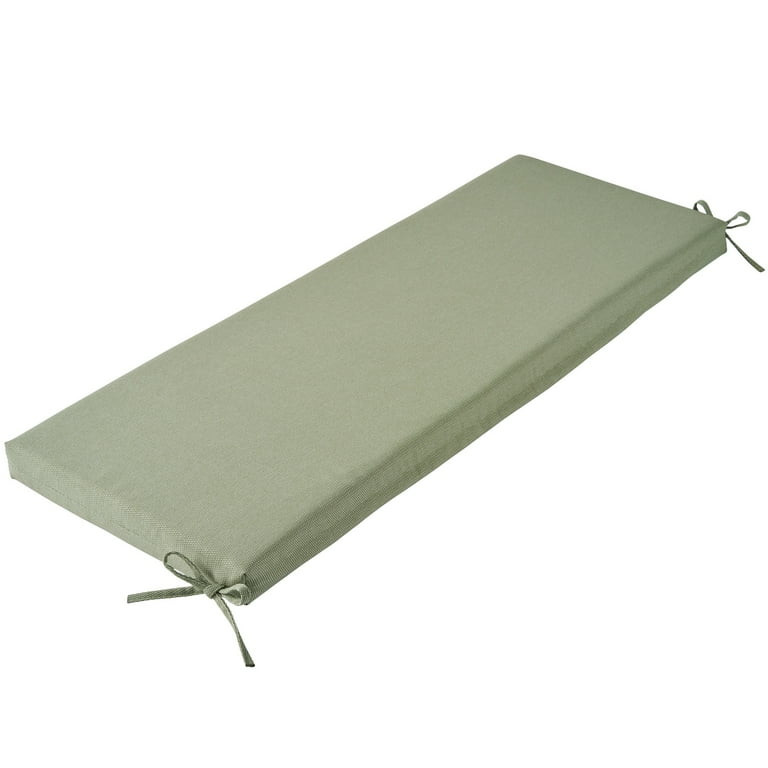 Better Homes & Gardens 48" x 18" Premium Outdoor Bench Seat Cushion, 1-Piece, Green | Walmart (US)