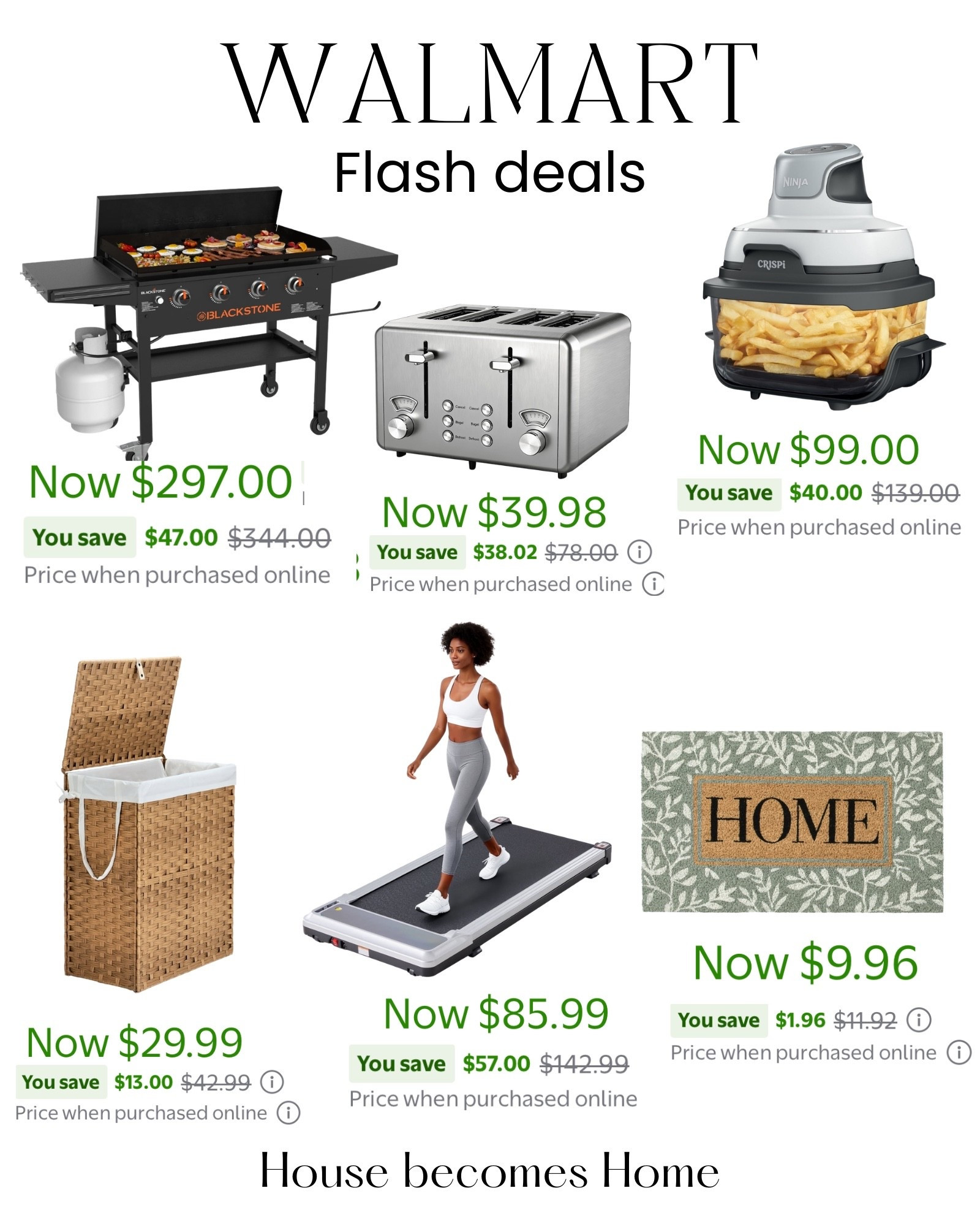 Walmart flash deals! 

#LTKSaleAlert #LTKHome #LTKSeasonal