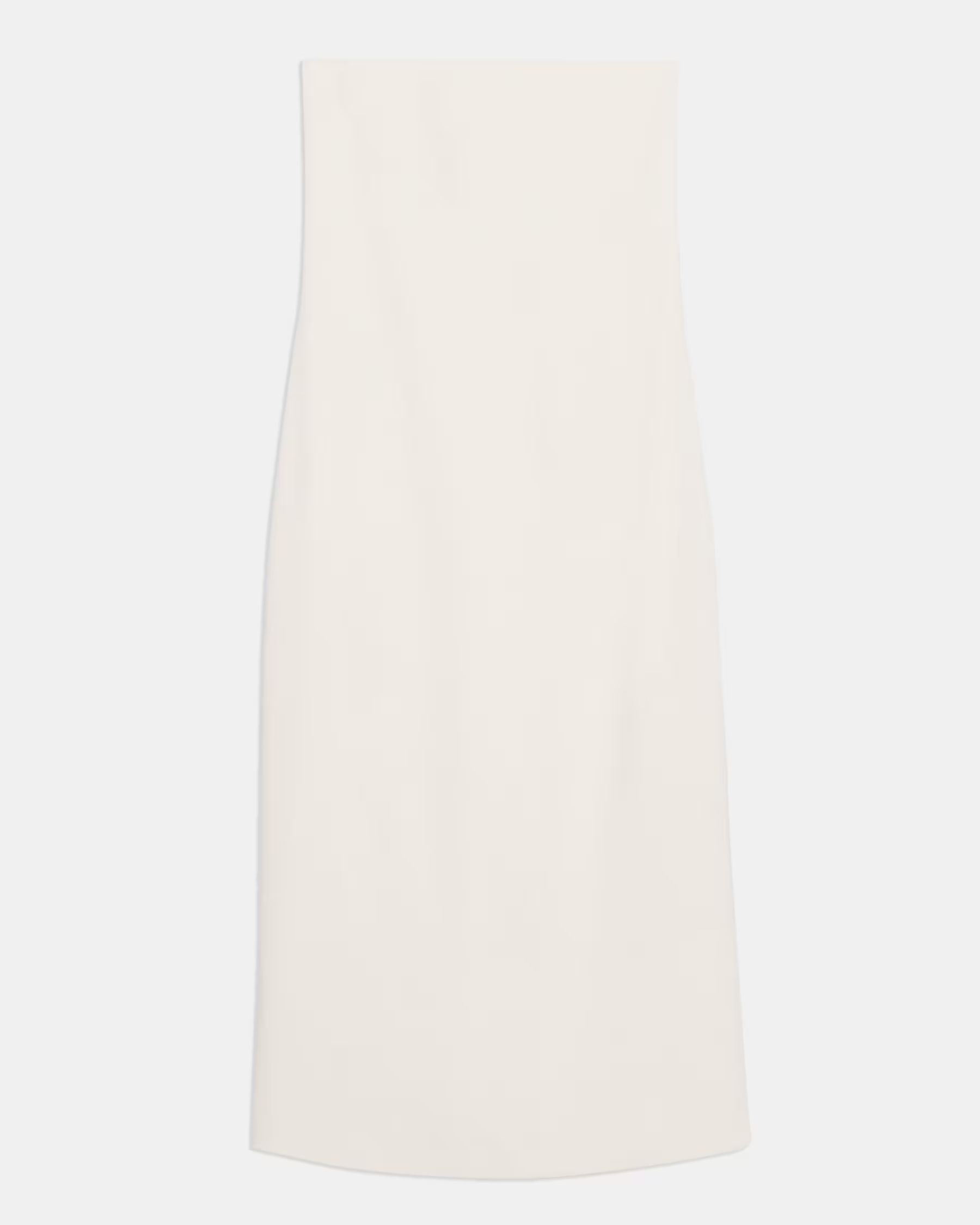 Strapless Dress in Admiral Crepe | Theory