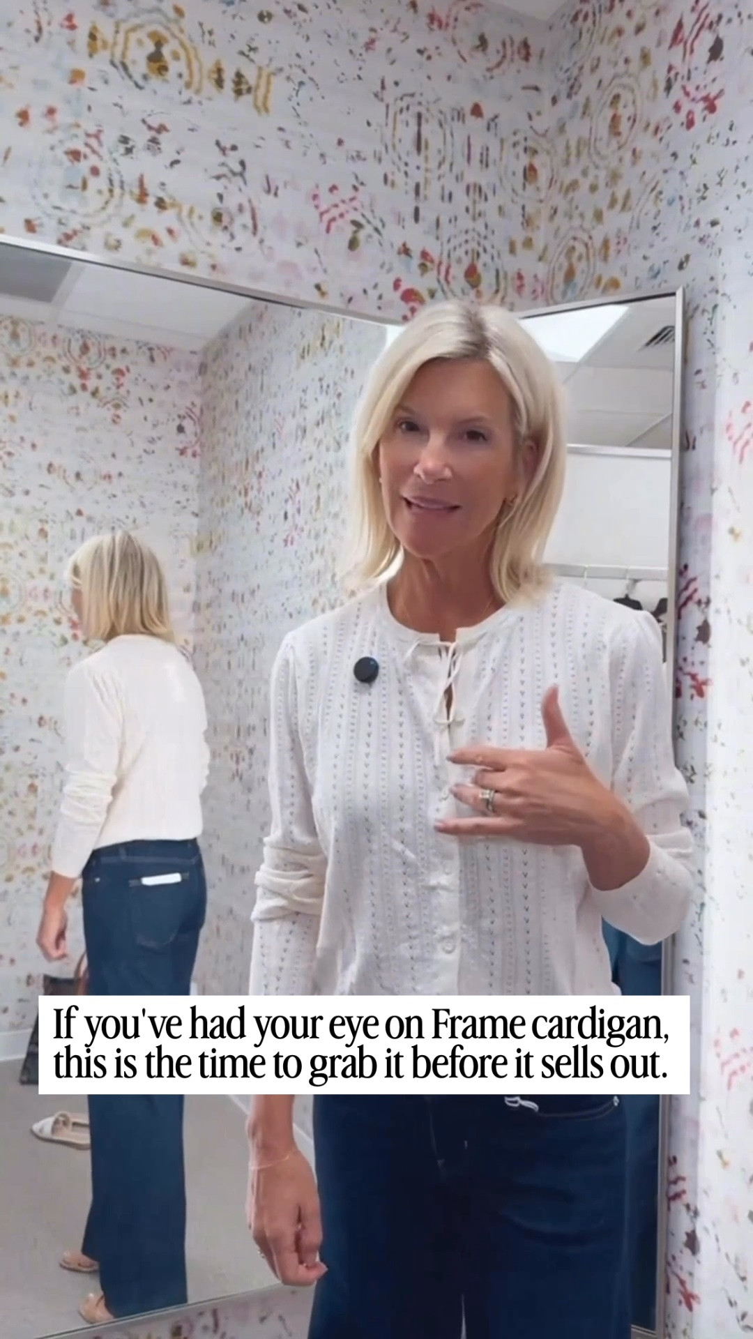 This Frame sweater is one of those investment pieces that rarely goes on sale. The feminine tie-front detail makes it feel so special, and it's the kind of timeless knit you'll wear year after year through every season. 

If you've had your eye on Frame, this is the time to grab it before it sells out.

👩‍💻 LTK PRO TIPS
❤️ Heart = Support my posts ;-)
🔖 Save = Get sale & restock alerts for the things you love!
📋 Lists = Keep favorites organized (Fall Style, Timeless Staples, Luxury Finds, Nordstrom Sale)
📲 Share = Send your favorite finds to a friend.
💬 Comment = Ask me anything, and I'll answer. ;-)

#LTKootd #LTKOver40 #LTKSaleAlert