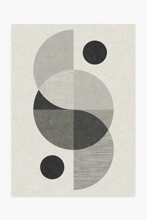 Nina Takesh Villette Greyscale Rug | Ruggable