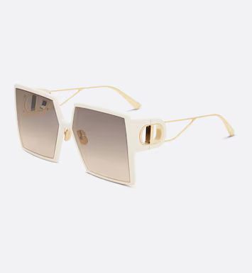 30Montaigne SU Ivory Oversized Square Sunglasses | DIOR | Dior Beauty (US)
