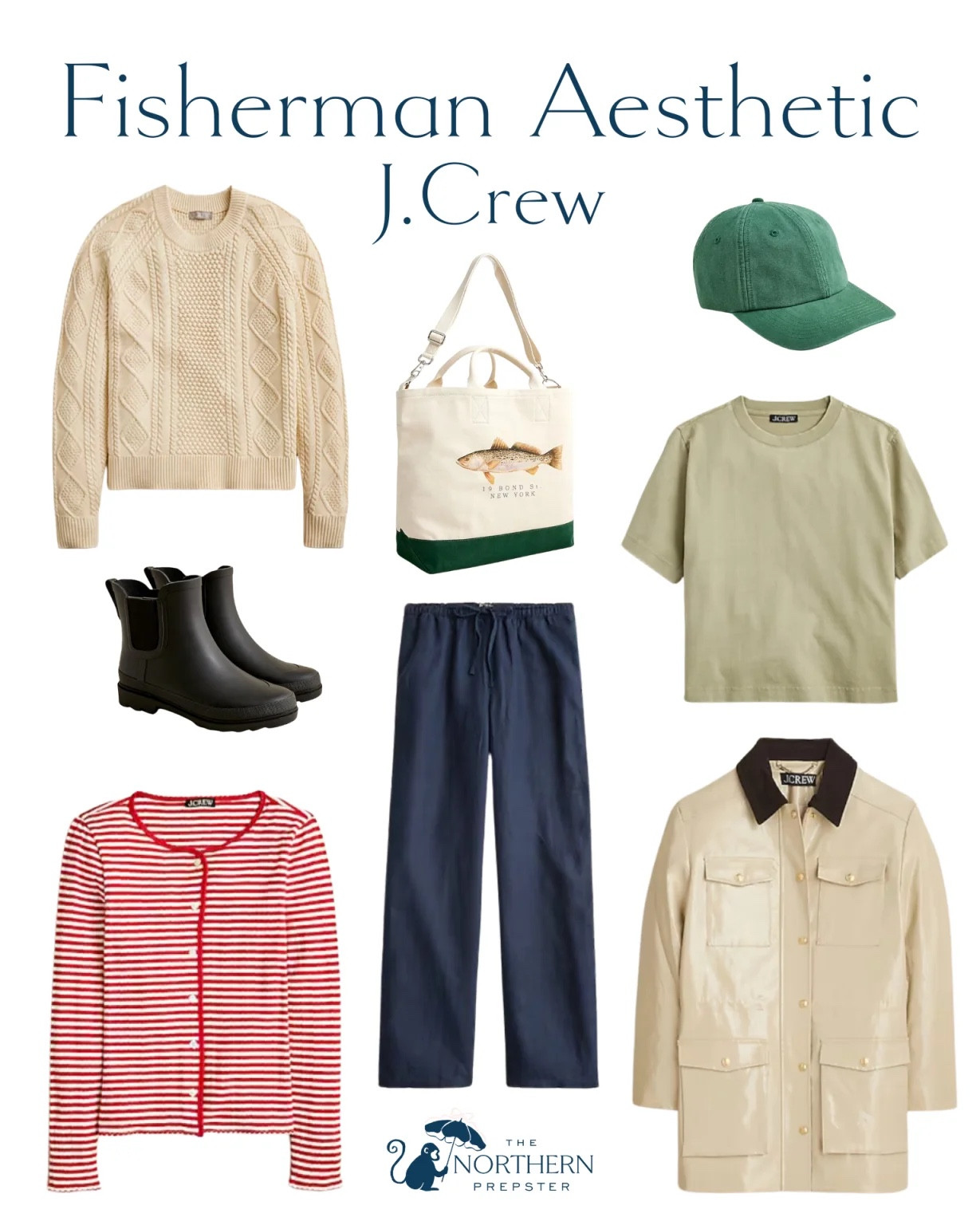 Fisherman Aesthetic finds from J.Crew #fishermanaesthetic #springfashiontrend 

#LTKStyleTip #LTKSeasonal #LTKTravel