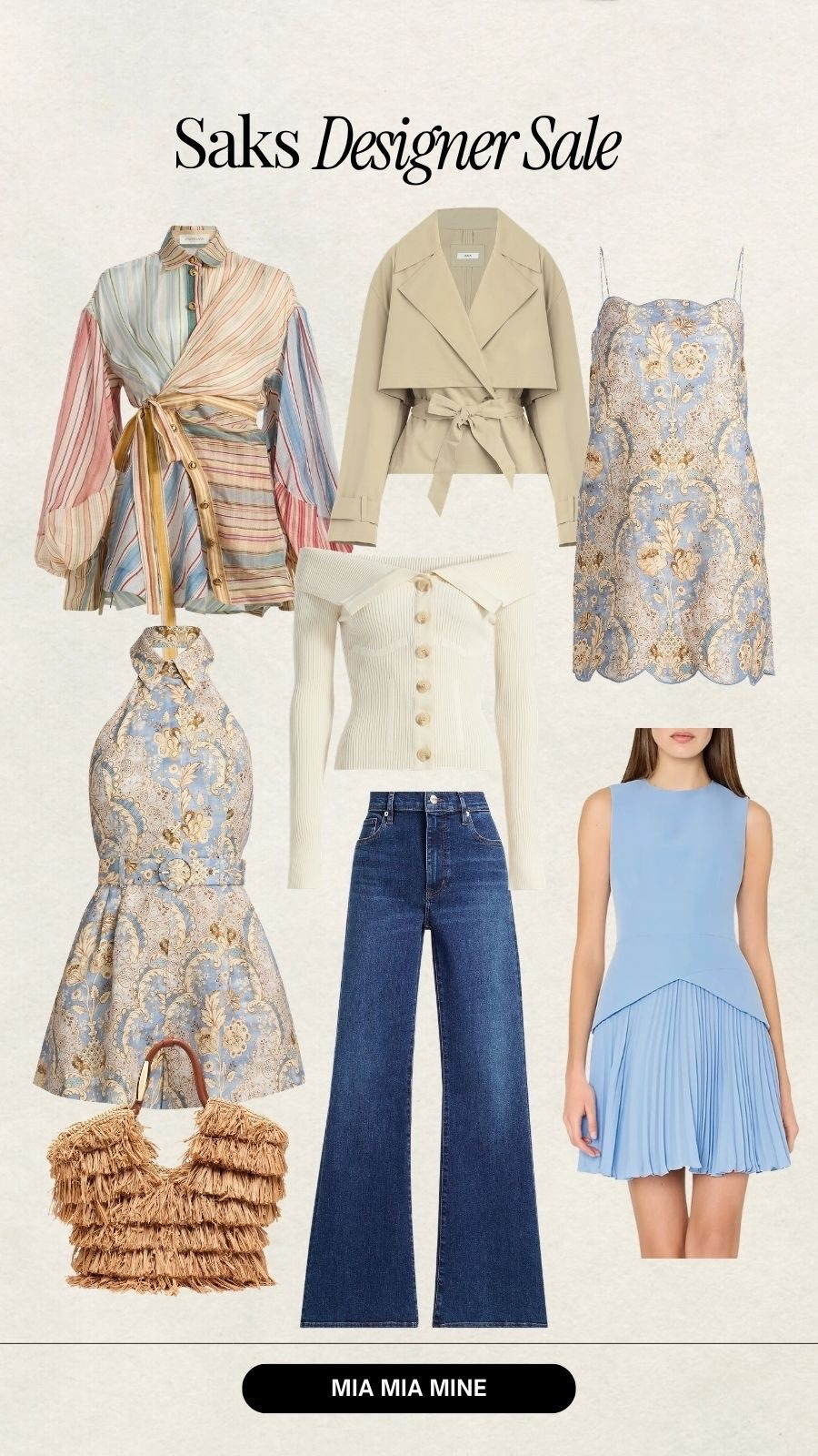 Saks designer sale
Save up to 50% off vacation outfits, designer denim, summer dresses, and more

#LTKSeasonal #LTKOver40 #LTKSaleAlert
