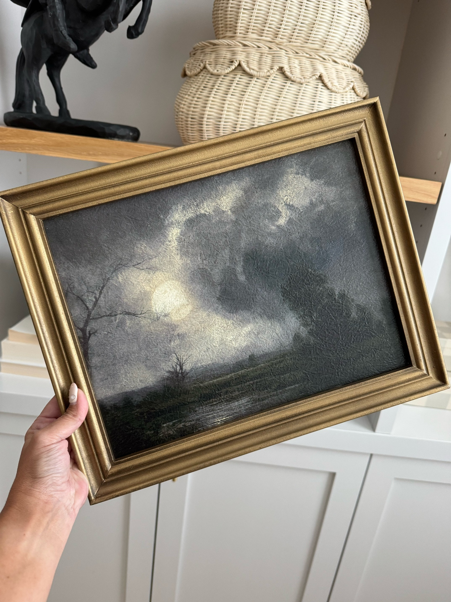 New spooky vibes picture 🌖🖤

#LTKFindsUnder50 #LTKHome #LTKSeasonal