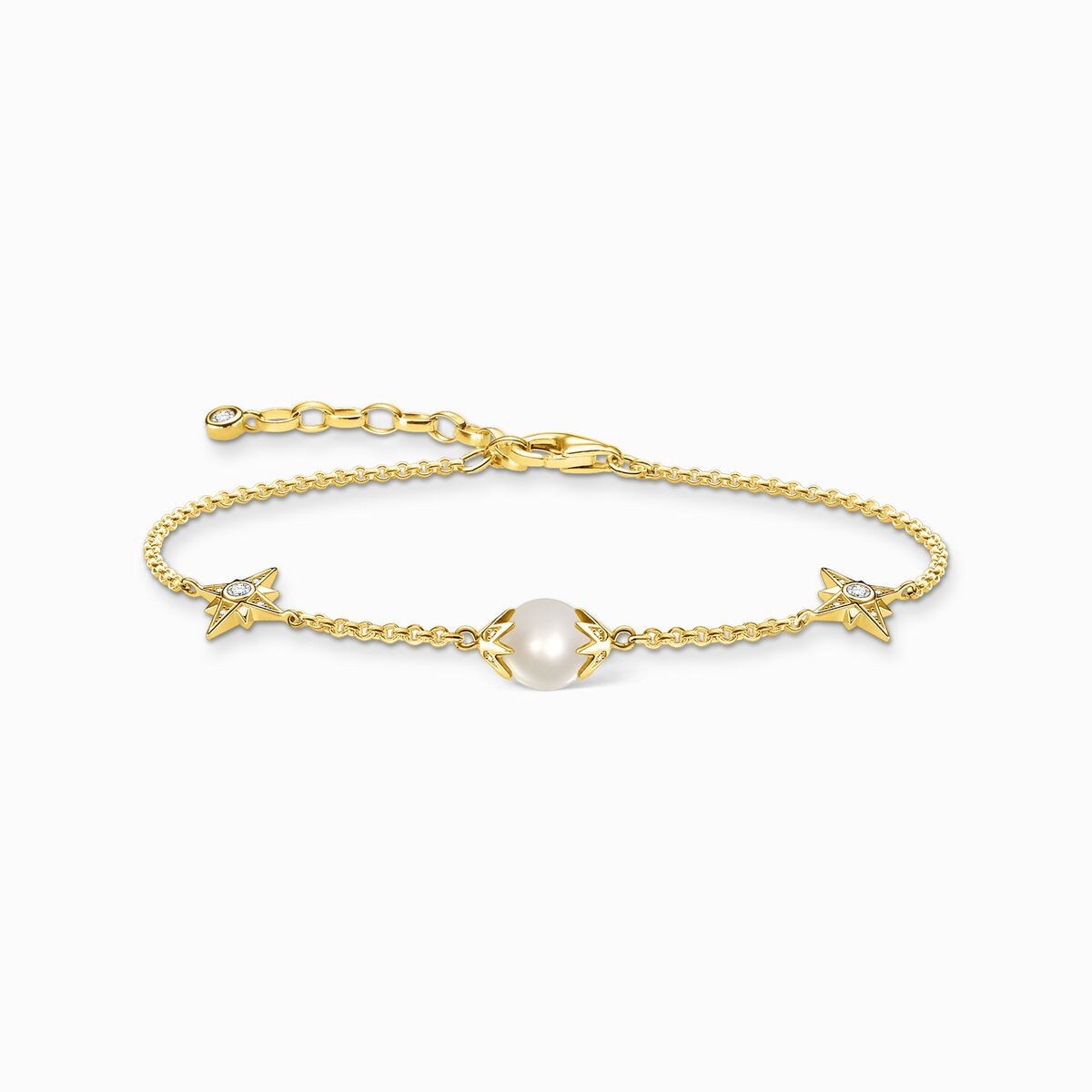 Armband Perle mit Sternen gold | THOMAS SABO (DE)