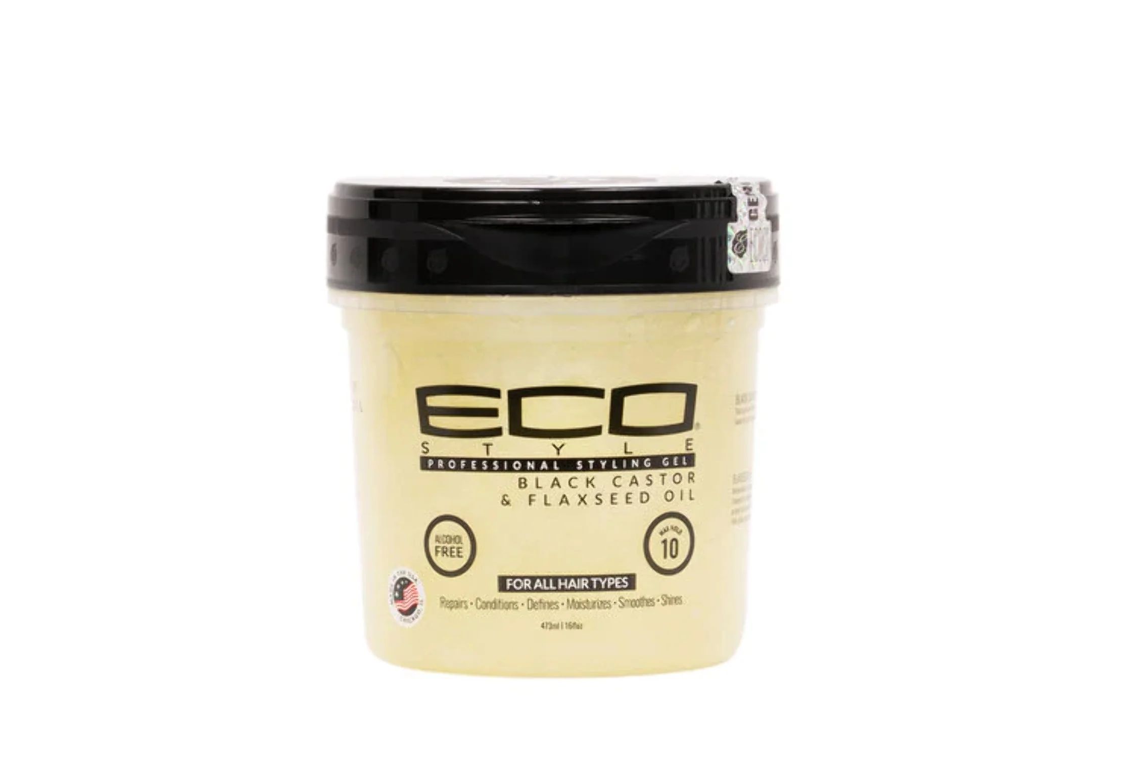 Eco Styler Black Castor & Flaxseed Oil Hair Styling Gel, 16 oz., Moisturizing, Nourishing, Unisex... | Walmart (US)