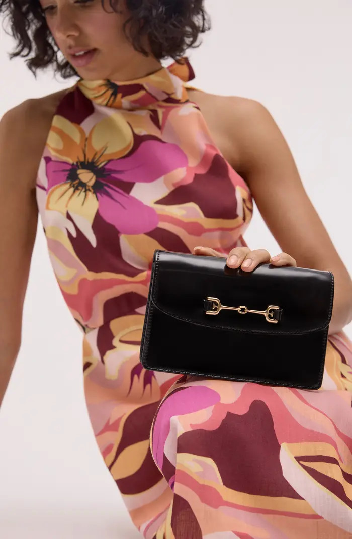 Small Loraine Leather Box Crossbody Bag | Nordstrom