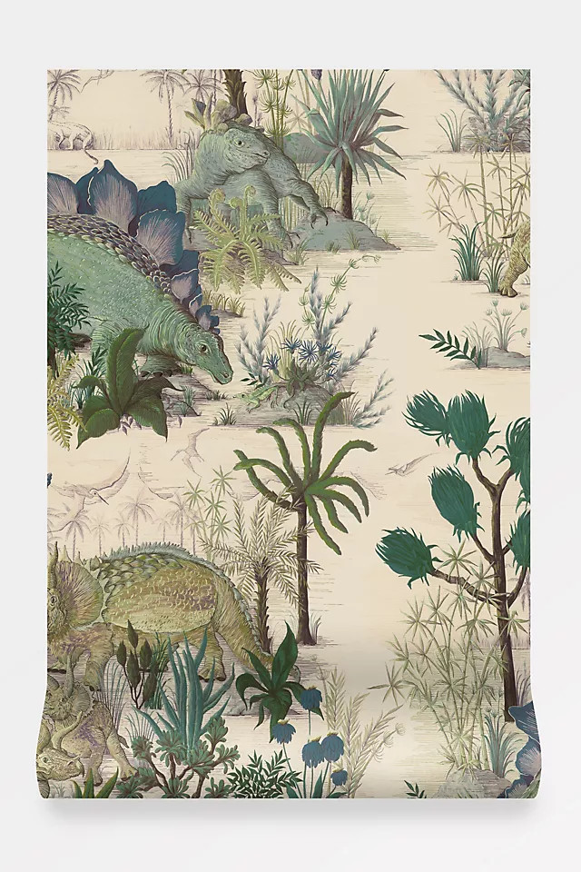 House of Hackney Dinosauria Wallpaper | Anthropologie (US)